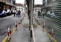 De izquierda a la derecha, las calles Rosal�a de Castro, Concepci�n Arenal y Luisa Vila Janer, las tres que rinden homenaje a personajes femeninos en Vilagarc�a. 