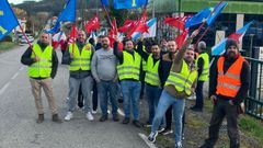 El paro fue de dos horas y los obreros se concentraron ante la fbrica