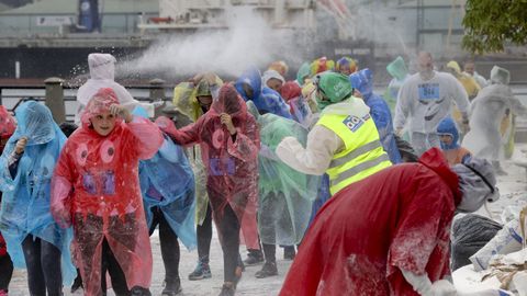 Novena edici�n de la carrera ENKI en A Coru�a con �xito de participaci�n