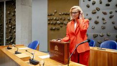 La vice primer ministra Sigrid Kaag, en una de foto de archivo.