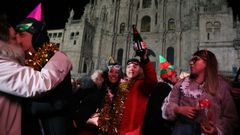 El Obradoiro despide el a�o con uvas y�mucha ilusi�n