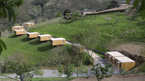 Cabanas do Navia es un establecimiento que mira a la naturaleza