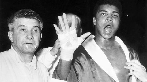 Al, el da de su pelea con Henry Cooper en 1963.