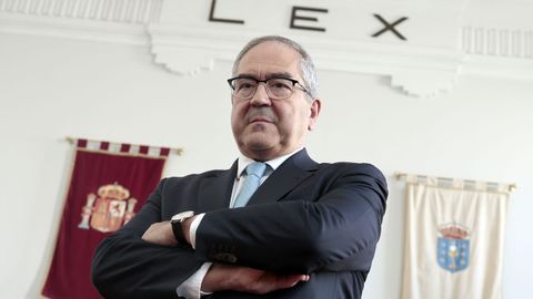 Ignacio Picatoste, presidente del Tribunal Superior de Xustiza de Galicia