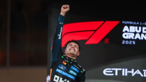 Lando Norris celebra su primer campeonato de Frmula 1