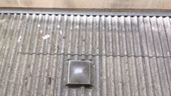 Imagen de archivo de una cubierta con amianto en un edificio p�blico.