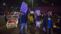 Marcha de protesta de un grupo de Dreamers