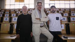 Gerardo Domarco, Luis Roman� y Esteban Paredes