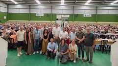 M�s de 850 personas acudieron a la cita en Ordes