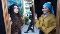 Van Gogh e Alien coinciden no Entroido de Lugo