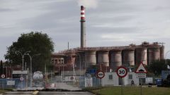 Complejo industrial de Alcoa San Cibrao