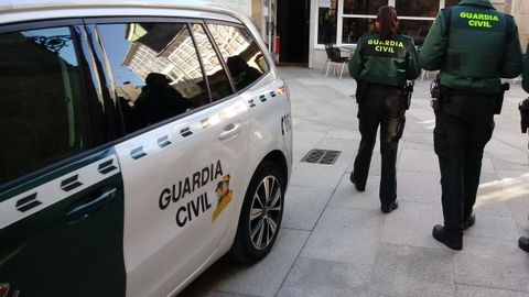 Foto de archivo de patrulla de la Guardia Civil