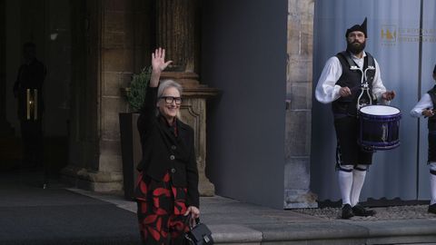 La actriz estadounidense Meryl Streep, Premio Princesa de Asturias de las Artes 2023, en Oviedo