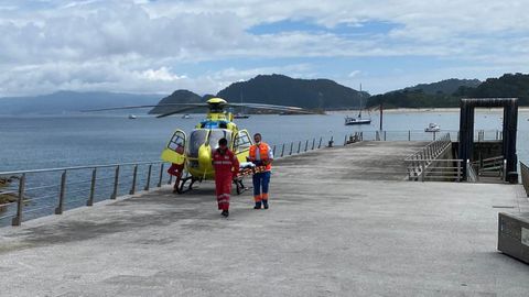 Una emergencia atendida por el 061 en las Ces