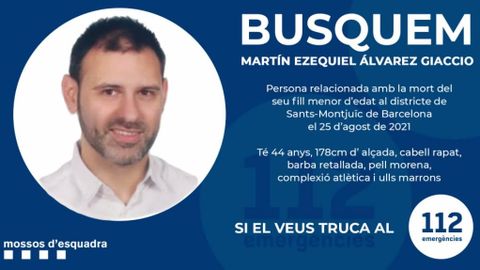 Imagen difundida por los Mossos en las redes sociales