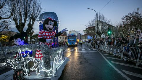 Cabalgata del D�a de Reyes en Noia.