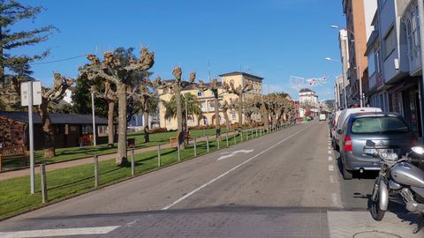 Avenida de Ortigueira, en As Pontes