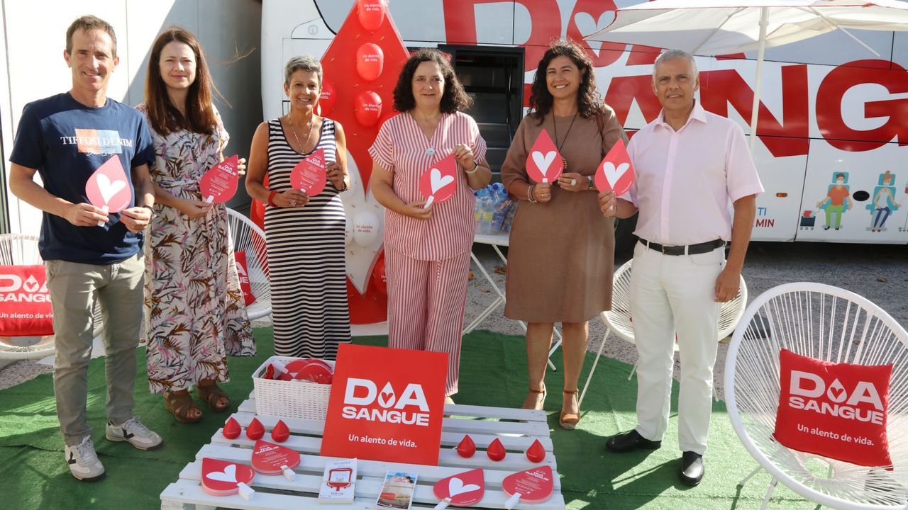O Porto do Son refuerza la campaña de donación de sangre para mantener las reservas de los hospitales