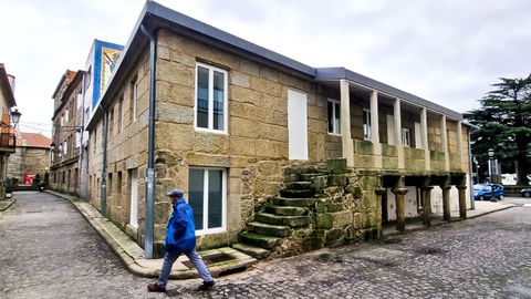 Casa de Bouzas que hoy acoge la oficina municipal de distrito