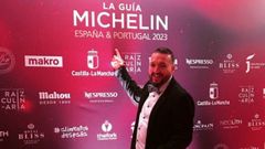 Elio Fern�ndez en la gala de la Gu�a Michelin 2023