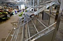 La planta superior del mercado tiene en la actualidad 68 puestos de venta vacantes.