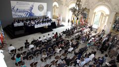 Foto de archivo del XI Pleno del Consello de Comunidades Galegas celebrado hace unos a�os en La Habana