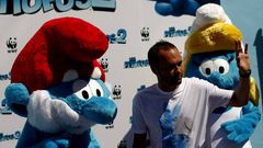 Iniesta, en un acto promocional