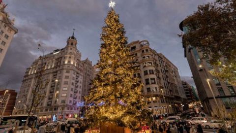 Luces de Navidad en Madrid