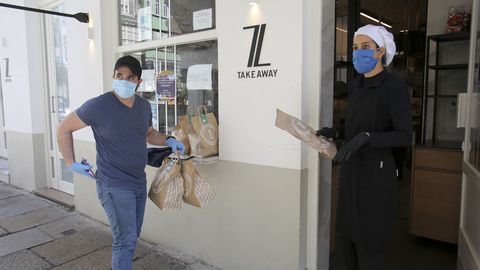 Primer domingo de desconfinamiento en Ferrol