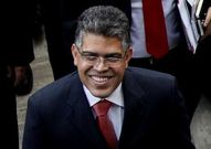 Jaua a su llegada el martes a la Asamblea Nacional.