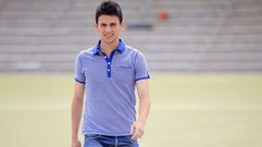 Rafa Mella, en una foto de archivo del 2014, cuando era jugador del Coruxo.