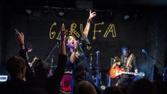 Imagen de archivo de una actuaci�n de Ana Curra en la sala Garufa en el 2022