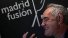 Spanish chef Ferran Adria gestures backstage at Madrid Fusion gastronomic fair in Madrid, Spain January 28, 2019. 