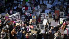Una de las protestas en Mine&aacute;polis de este viernes