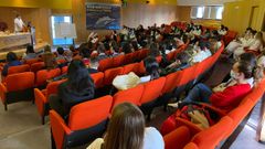 La jornada de puertas abiertas para futuros residentes tuvo lugar este jueves en el sal�n de actos del hospital Montecelo, en Pontevedra