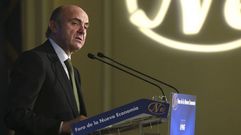 El ministro de Econom�a, Luis de Guindos