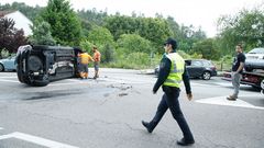 Accidente de tr�fico en Vid�n