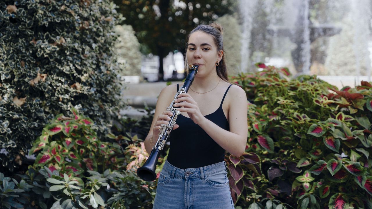 De Castrelo de Miño a Ámsterdam con su clarinete