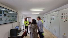 Miembros de Ribeiro en Com�n visitaron las instalaciones de gesti�n del agua de Teo