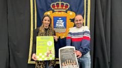 La concejala de Xuventude, Carmen P�rez, y el edil de Deportes, �lex Vidal, presentaron los torneos.