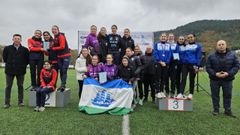 El Ra de Foz fue campen gallego femenino de campo a travs.