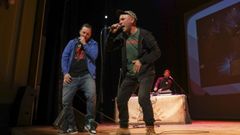 Actuaci�n durante la entrega de premios