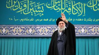 El l�der supremo de Ir�n, Al� Jamen�i.