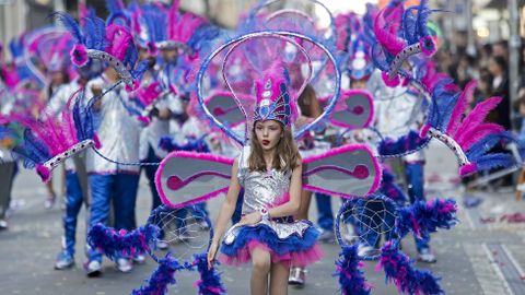 Desfile de Carnaval en Pontevedra