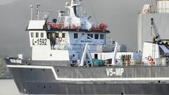 Pesquero Helena Ndume, donde el 30 de octubre del 2025 falleci un tripulante gallego en un accidente a bordo, mientras estaba atracado en Suva, la mayor isla de Fiyi