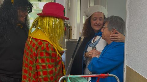 En el CHUO tambin se celebra el domingo de entroido