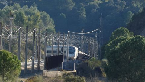 El Alvia accidentado en Adamuz