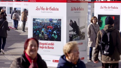 Inauguraci�n de la exposici�n �Un a�o de Voz� 2025 en el Cant�n Grande.