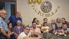 Mar�a Palmira festej� su cumplea�os rodeada de su familia
