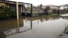 D�a de mucha lluvia en Barbanza, con peque�as inundaciones